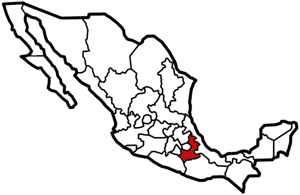 Puebla, Mexico map